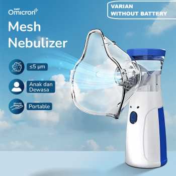 TaffOmicron Alat Terapi Pernapasan Mesh Nebulizer Portable Inhaler - JSL-W302