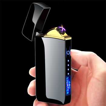 LAFAGIET Korek Api Elektrik Arc Cigar Lighter Rechargeable Windproof - A6