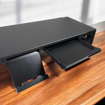 Gambar produk MJH Stand Monitor Laptop Desk with Wireless Charging and USB Port - KM6052