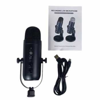 Gambar produk ICREATIVE Mikrofon Kondenser USB Condenser Microphone U Shaped Frame - JD-900