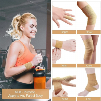 Gambar produk COYOCO Sport Tape Kinesiology Perban Plester Otot Medical 5cmx4.5M - C103