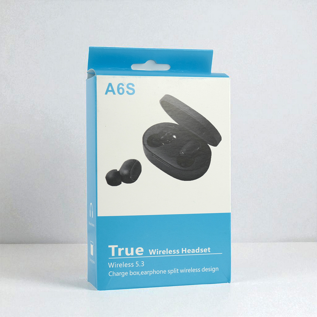 Gambar produk ROBOTSKY Earphone Bluetooth 5.3 TWS HiFi Sound Waterproof - A6S