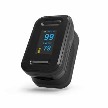 Gambar produk FIOXI Fingertip Pulse Oximeter Alat Ukur Saturasi Oksigen Darah - YK-81C