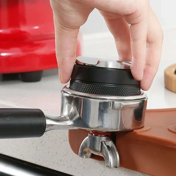 Gambar produk Robust Tamper Kopi Espresso Coffee Powder 2in1 Stainless Steel 58mm - INU161