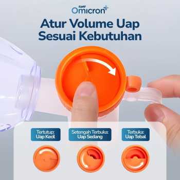 Gambar produk TaffOmicron Alat Terapi Pernapasan Compressor Nebulizer Inhaler - JSL-W310