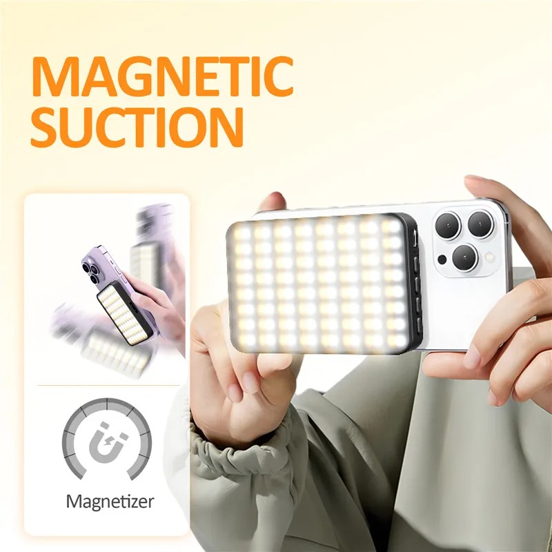 Gambar produk KOSTON Lampu Fill Light Smartphone Magnetic 3in1 Color 2000mAh - KS200