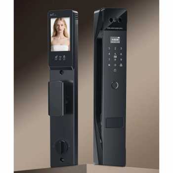 Gambar produk KAILILAI Smart Door Lock Fingerprint Face Recognition Password iCSee - B90