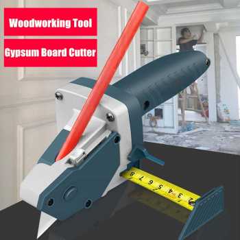 Gambar produk TOOHR Alat Pemotong Gypsum Plester Board Cutter Marker with Pen Slot - CMAI-01