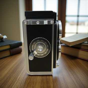 Gambar produk Chuzhao Kamera Vintage Retro Digital Camera Dual Reflex FHD 1080p 12MP - M1