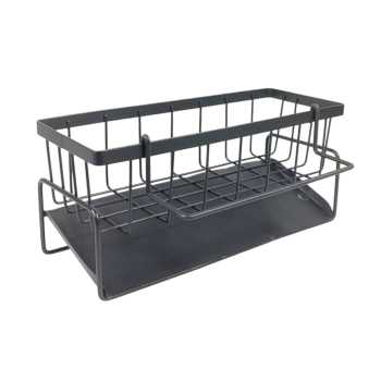 Gambar produk Sundries Rak Wastafel Sabun Cuci Piring Sink Drain Rack Carbon Steel - SD23