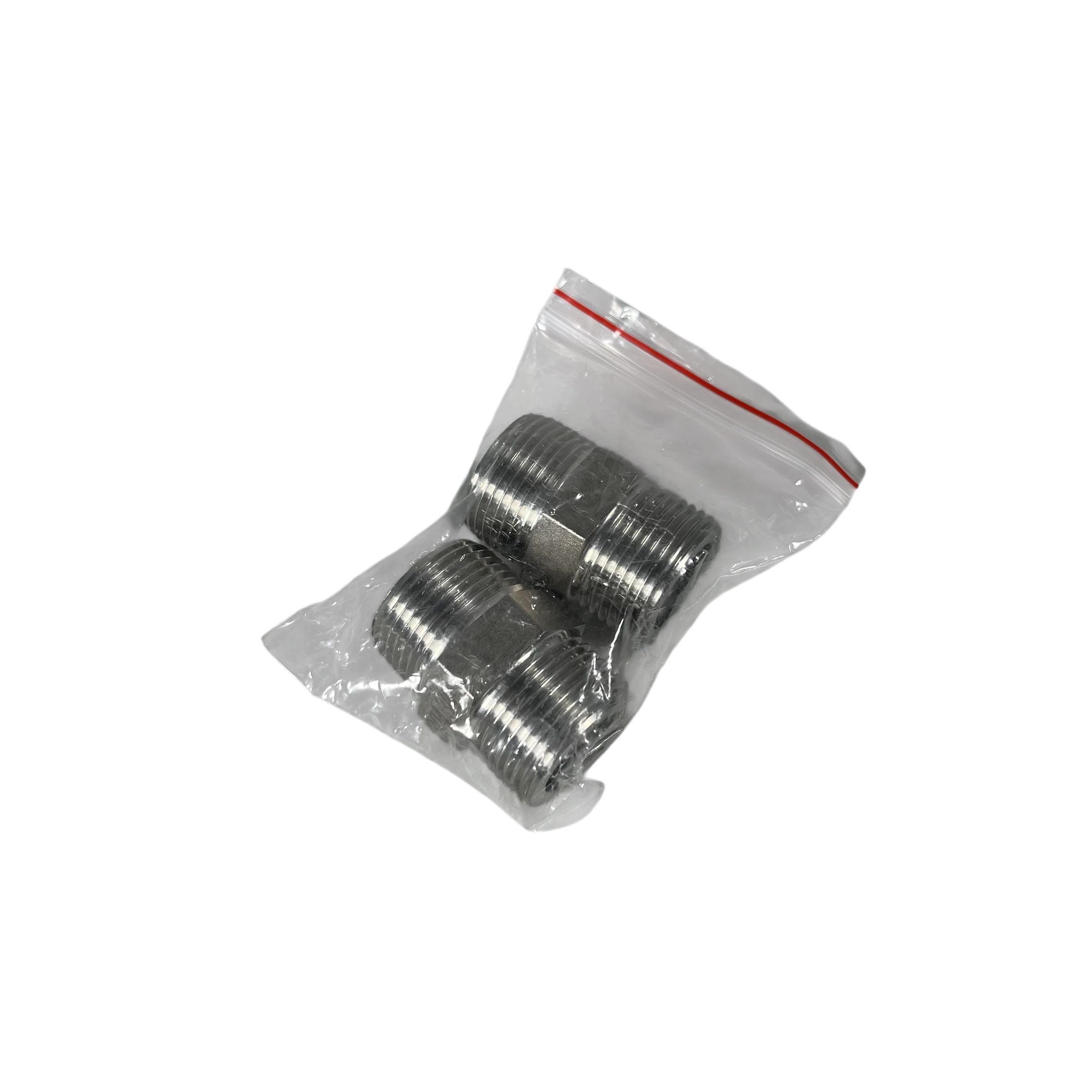 Gambar produk SHILECTI Sambungan Pipa Air Male Hex Nipple Pipe Connector 2 PCS 3/4 Inch - SC138