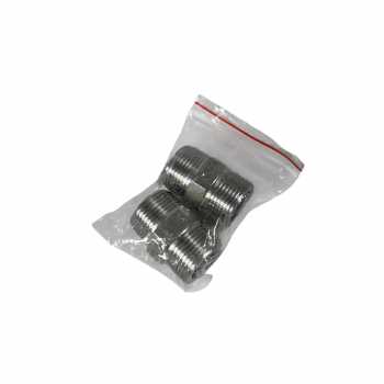 Gambar produk SHILECTI Sambungan Pipa Air Male Hex Nipple Pipe Connector 2 PCS 3/4 Inch - SC138