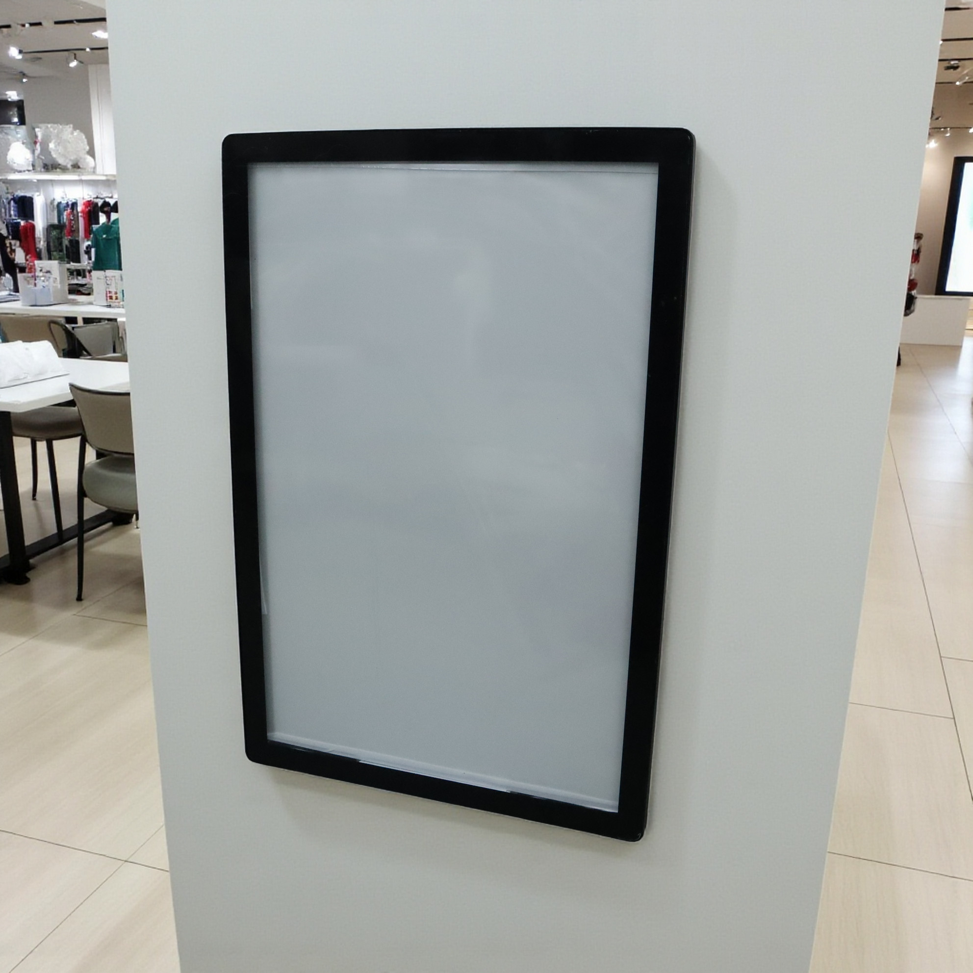 Gambar produk FEILANGPU Light Box Display Frame Poster LED Slim Round Edge 16W 40x60cm - FL-60