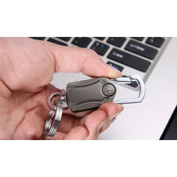 Gambar produk CHROMSTICA Gantungan Kunci Karabiner Keychain Clip Hooks Quickdraw 360 - 1018