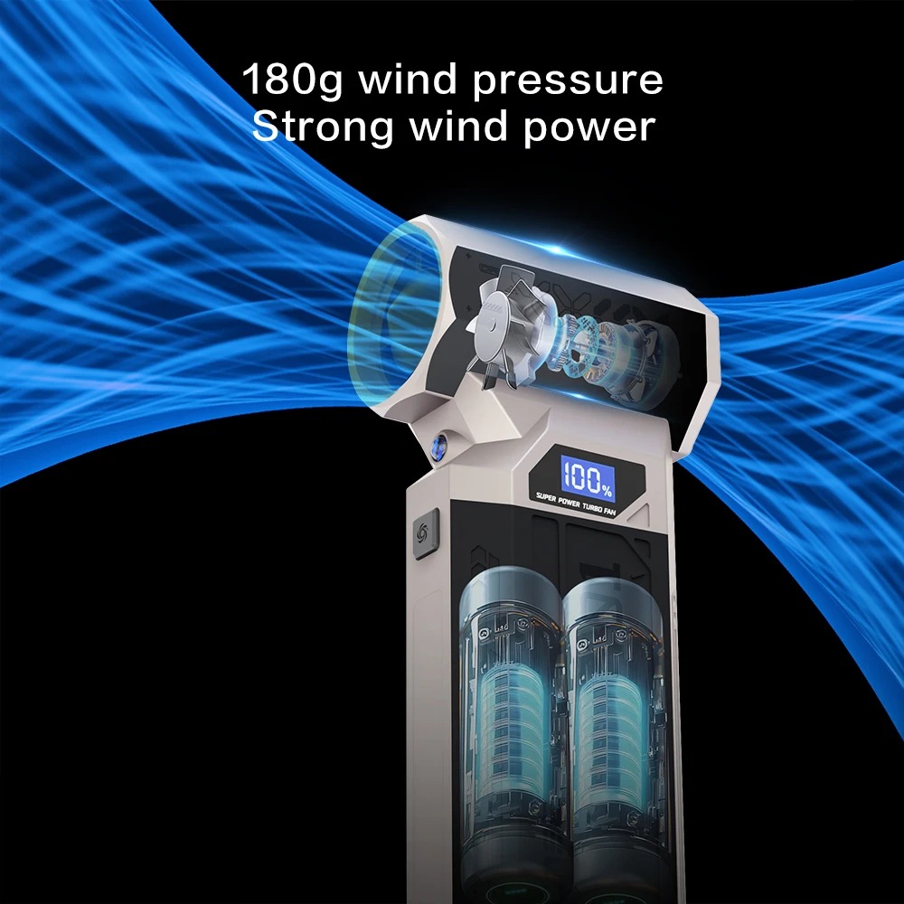 Gambar produk Isfriday Air Duster Blower Mini Turbo Jet Fan 120000RPM 5200mAh 150W - Z1