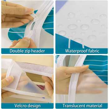 Gambar produk YIXIN Cover Anti Debu Pakaian Dustproof Organizer 60x30x110cm - PEVA