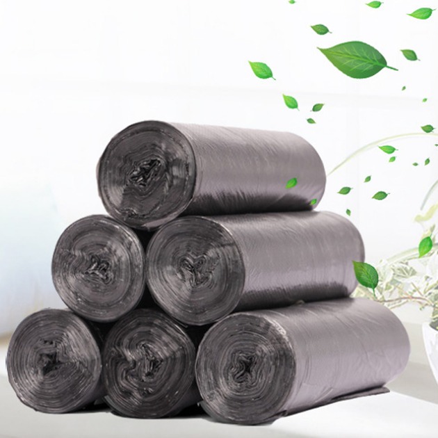 Gambar produk XIANJI Kantong Plastik Sampah Disposable Trash 3 Lining 1x1.2M 50 PCS - X120