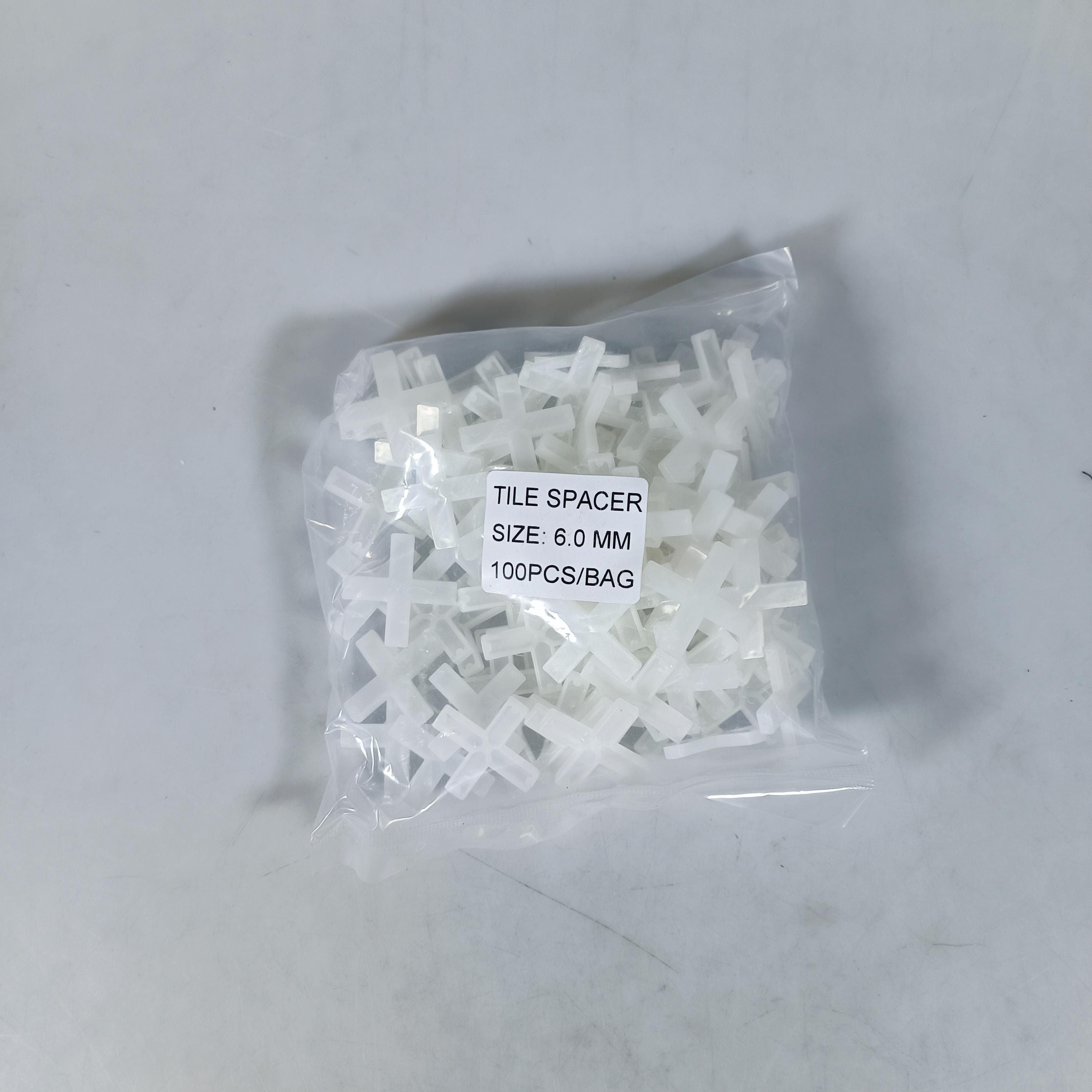 Gambar produk Yueqing Alat Bantu Pasang Keramik Lantai Tile Spacer Ceramic 100 PCS 6.0mm - Y0180