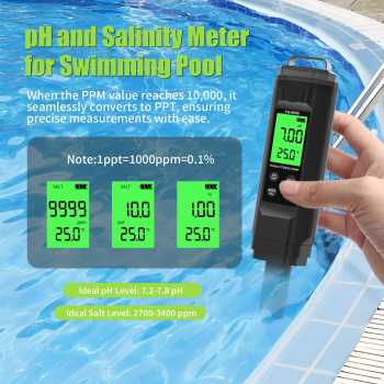 Gambar produk PROLET Alat Ukur Kualitas Air Water Quality Pen Tester 5in1 - PR013