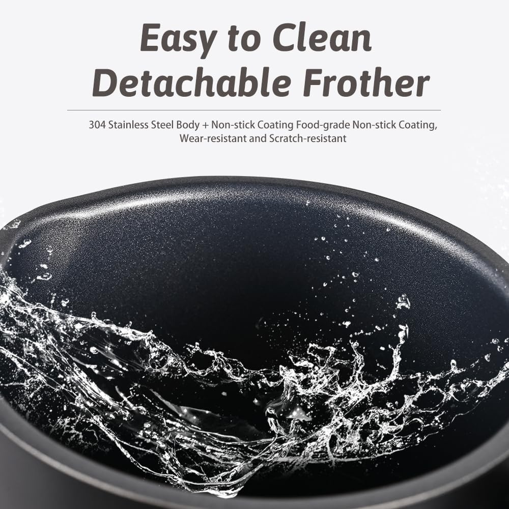Gambar produk FMA Automatic Electric Milk Frother Stainless Steel 4in1 350ml 400W - M05