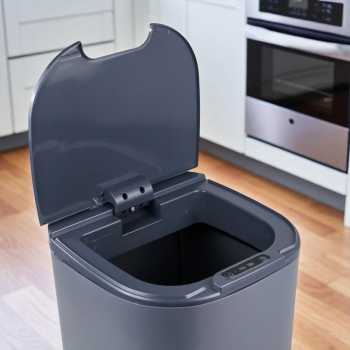 Gambar produk Nusimbi Tempat Sampah Smart Trash Can Motion Sensor Dustbin 16L - 599