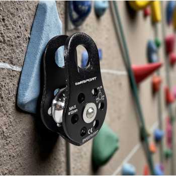 Gambar produk TaffSPORT Katrol Kerekan Mini Swivel Pulley Single Wheel - EN12278