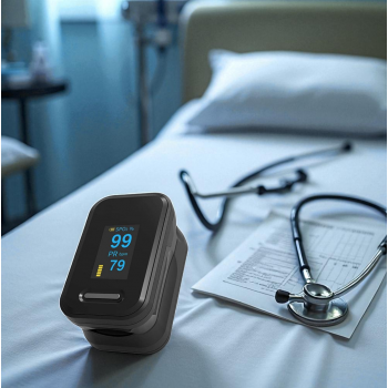 FIOXI Fingertip Pulse Oximeter Alat Ukur Saturasi Oksigen Darah - YK-81C