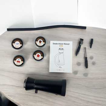 Gambar produk BORUiT Pembuat Asap Smoking Gun Cuisine Cold Smoke Generator 3 Speed - SK301B