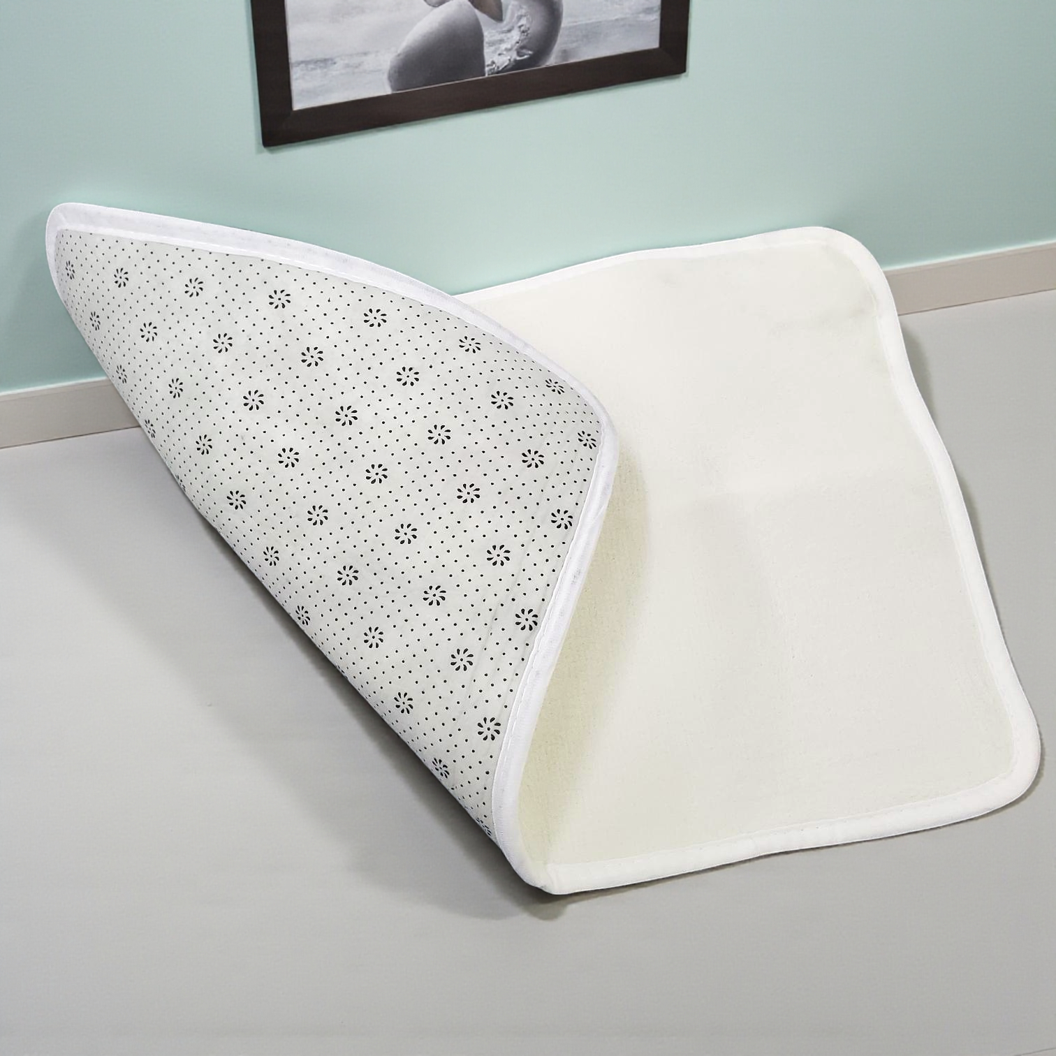 Gambar produk TaffHOME Keset Kamar Mandi Bathroom Mat Absorbent 60x40cm - LA-40