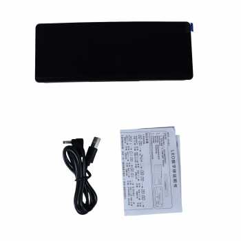 Gambar produk QIANJIN Jam Meja Digital LED Smart Alarm Clock Temperature Backlight - DS-6631