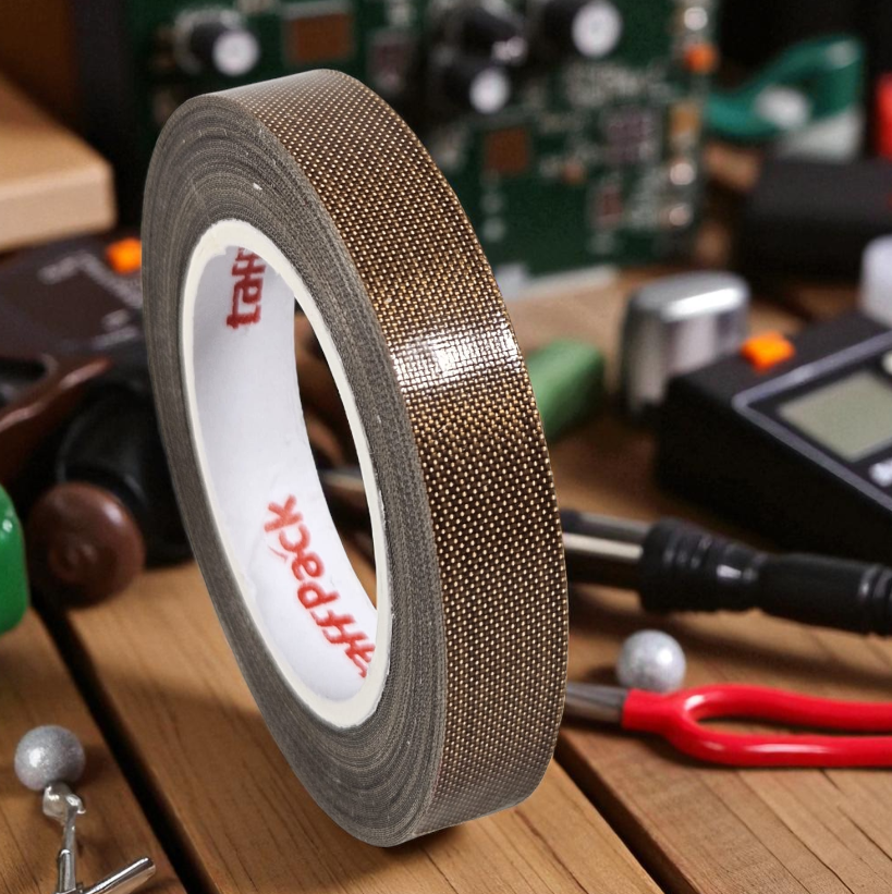 Gambar produk TaffPACK Tape Lakban PTFE Heat High Temperature Adhesive 10M 10mm - TF10M