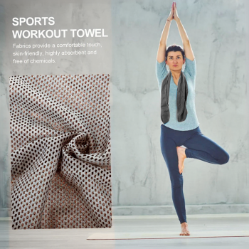 Gambar produk ASOLID Handuk Microfiber Quick Dry Cooling Ice Towel Silicon Case Sedang - AS13