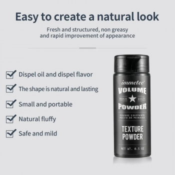 Gambar produk Immetee Dry Shampoo Hair Fluffy Powder Bedak Rambut Anti Lepek 15g - IT399
