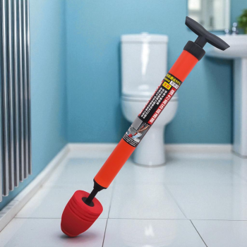 Gambar produk NUSIMBA Alat Pompa Sedot WC Toilet Unblock Plunger High Pressure - NU23