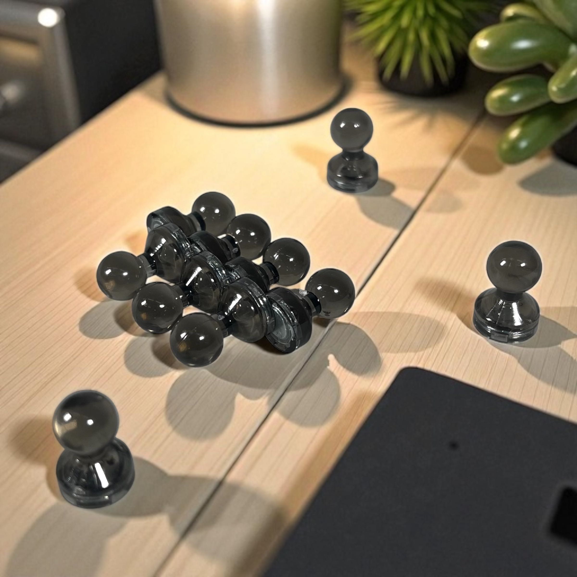 Eustass Magnet Pushpin Refrigerator Acrylic 10 PCS - INU163 Gambar produk Eustass Magnet Pushpin Refrigerator Acrylic 10 PCS - INU163