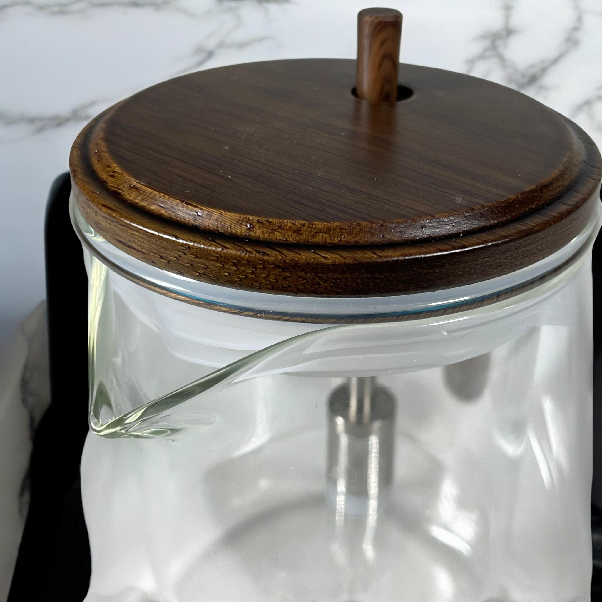 Gambar produk HAPOIN Teko Teh Kaca Saringan Tahan Panas Infuser Teapot 650ml - HP13