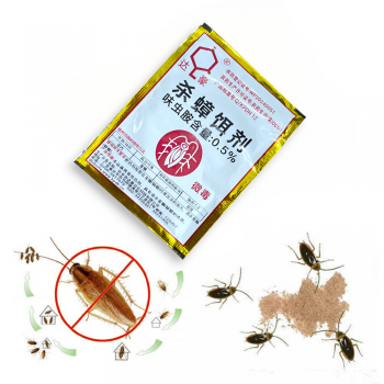 Gambar produk Green Palm Tree Bubuk Racun Anti Kecoa Cockroach Killing Bait 1 PCS