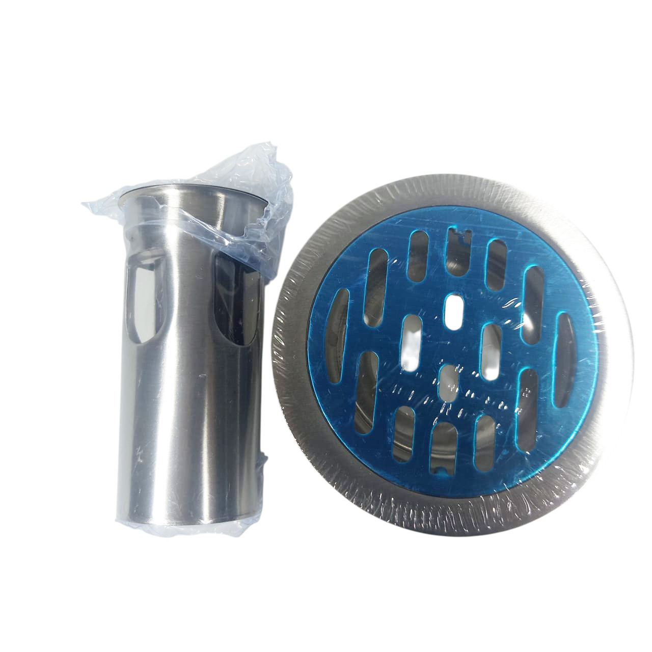 Gambar produk LEENKEA Saluran Air Floor Drain Deep Sealed Stainless Steel 9.8x10cm Single Use - LEE002