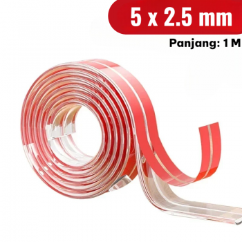 SFT Lakban Pelindung Benturan PVC Anti Collision Edge Safety Strip 1M - SF-2