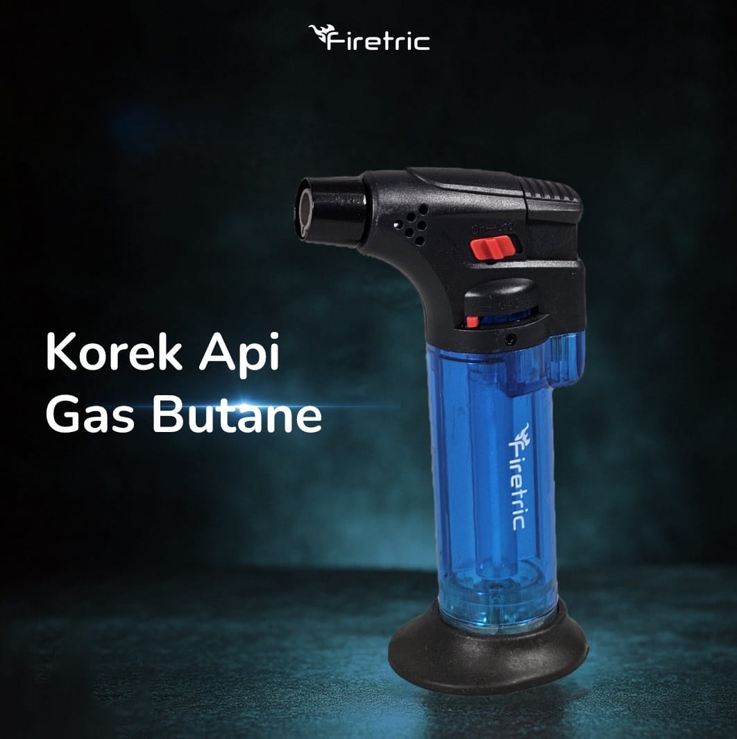 Gambar produk Firetric Korek Api Gas Butane Torch Jet Windproof - SK603