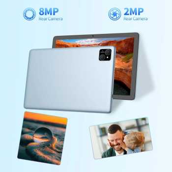 Gambar produk PRITOM Tablet Android 14 10.1 Inch IPS WiFi 4G A523 Octa Core 8000mAh - P30