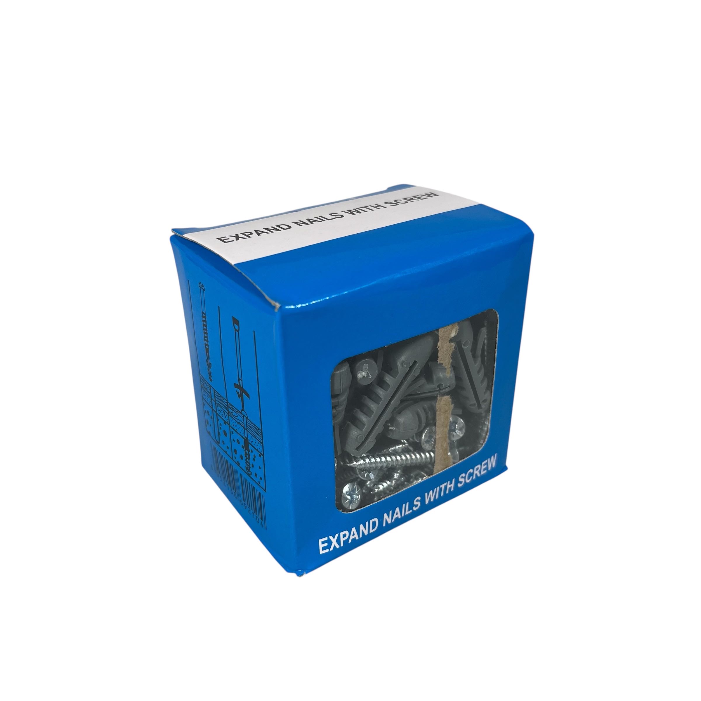 Gambar produk Taffware Expansion Screw Pipe Nylon Wall Anchors Packed Tube with Nail M10