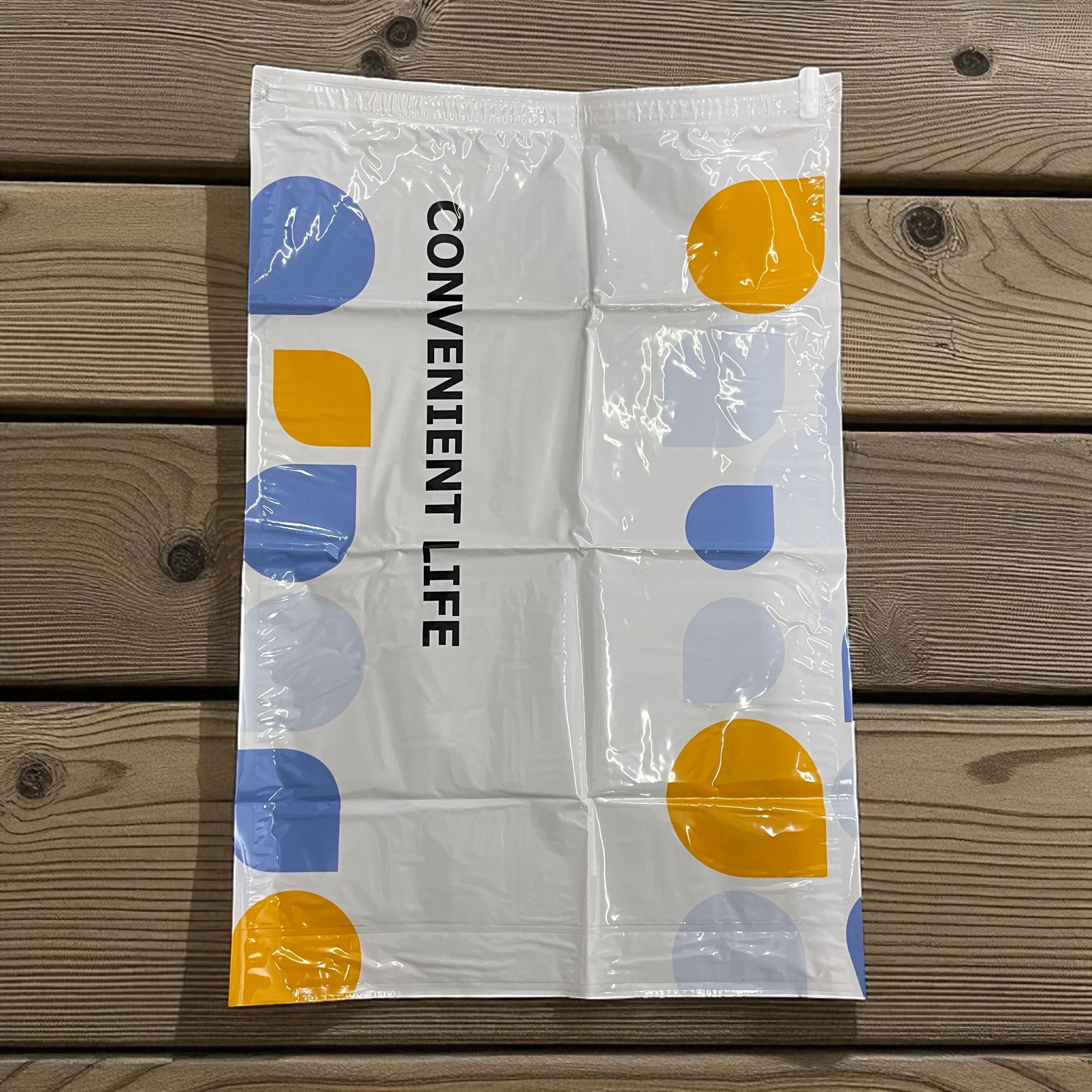 Gambar produk TaffPACK Kantong Plastik Pakaian Multifungsi Hand Roll 40x60cm Buggle - THR-10