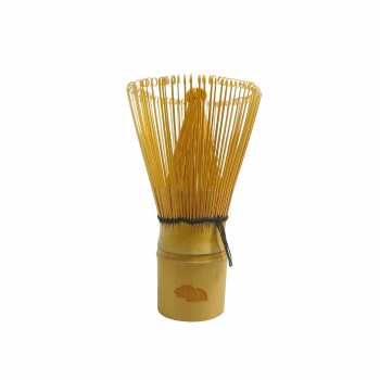 Gambar produk One Two Cups Chasen Bamboo Matcha Whisk Pengaduk Teh Jepang 84 Tangkai - FMCA