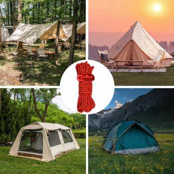 Gambar produk YEAHMAT Tali Paracord Tenda Camping Adventure Windproof 4mmx4M 4 PCS - YG148