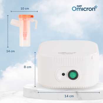 Gambar produk TaffOmicron Alat Terapi Pernapasan Compressor Nebulizer Inhaler - JSL-W310