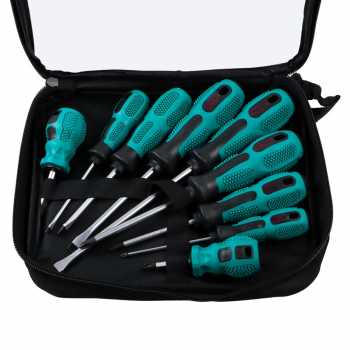 Gambar produk Taffware Obeng Set Reparasi Magnetic Head 9 in 1 - SK803