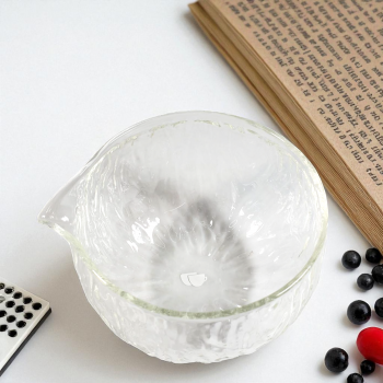 One Two Cups Mangkuk Teh Chawan Kaca Japanese Matcha Bowl 500ml - W5ML