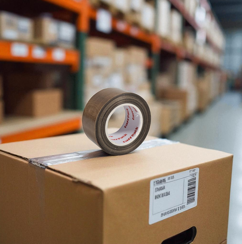 Gambar produk TaffPACK Tape Lakban PTFE Heat High Temperature Adhesive 10M 30mm - TF10M