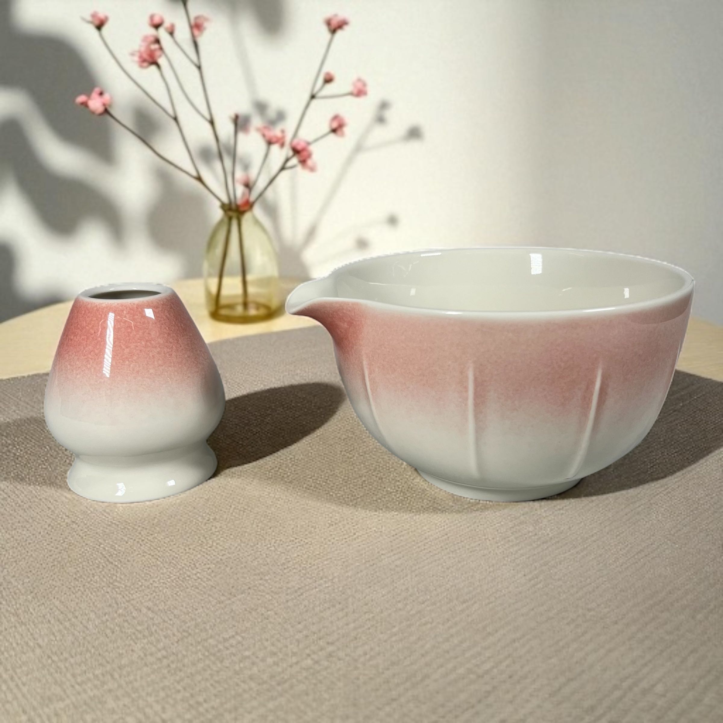 Dreambu Mangkuk Teh Set Chawan Chasen Stand Japanese Matcha Bowl 420ml Gambar produk Dreambu Mangkuk Teh Set Chawan Chasen Stand Japanese Matcha Bowl 420ml